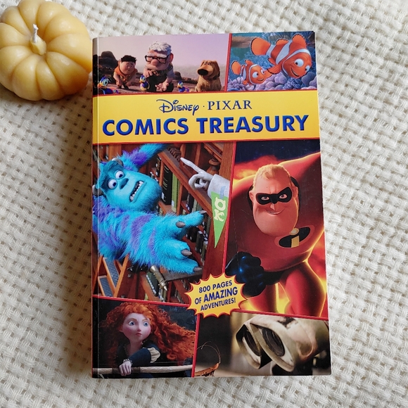 Disney Pixar Comics Treasury Paperback Book Comic Graphic Novel
